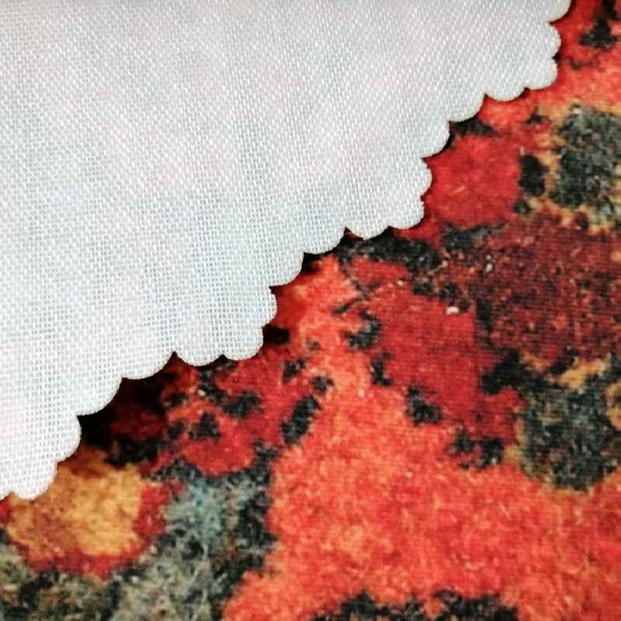 Nappe en Velours au Design Inspiré de l’Élégance Perse Gelim