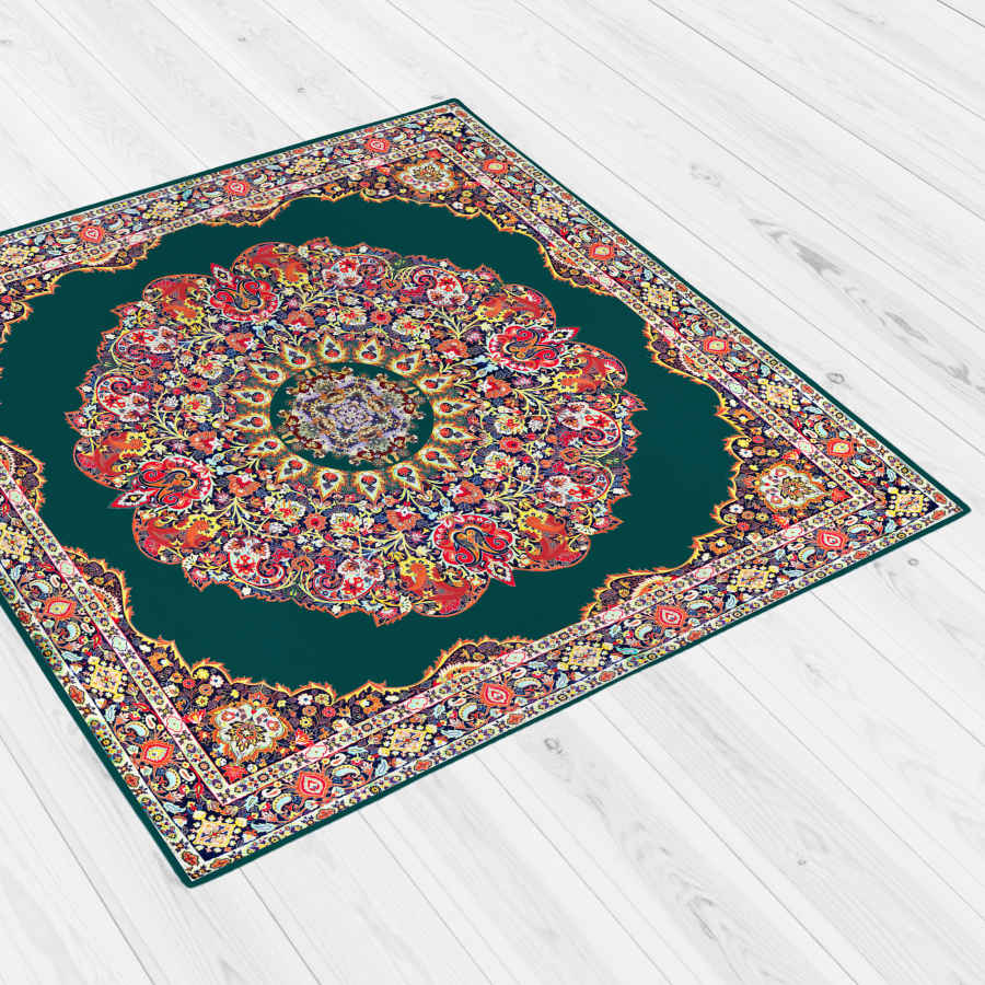 Nappe en Velours au Design Inspiré de l’Élégance Perse Sonati