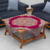 Nappe en Velours au Design Inspiré de l’Élégance Perse Sonati