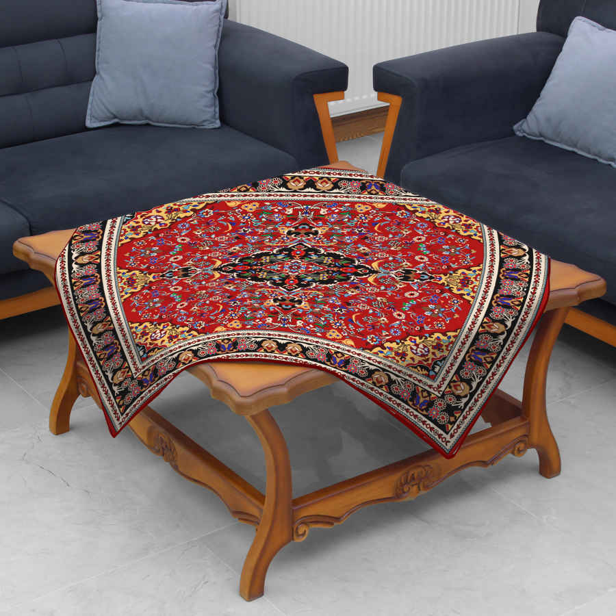 Nappe en Velours au Design Inspiré de l’Élégance Perse Tavana