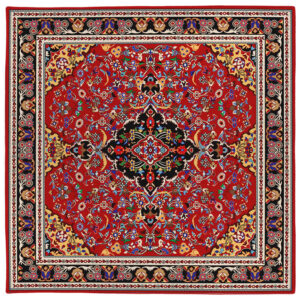 Nappe en Velours au Design Inspiré de l’Élégance Perse Tavana