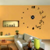 Horloge murale 3D minimaliste à monter soi-même avec motifs calligraphiques persans - Tapesh