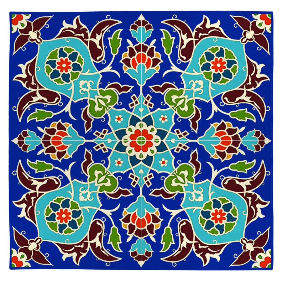 Nappe en velours design inspiré de l’élégance perse Sana