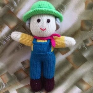 Amigurumi Poupée en Crochet Fait Main – Petite Fille | Jouet en Peluche Doux