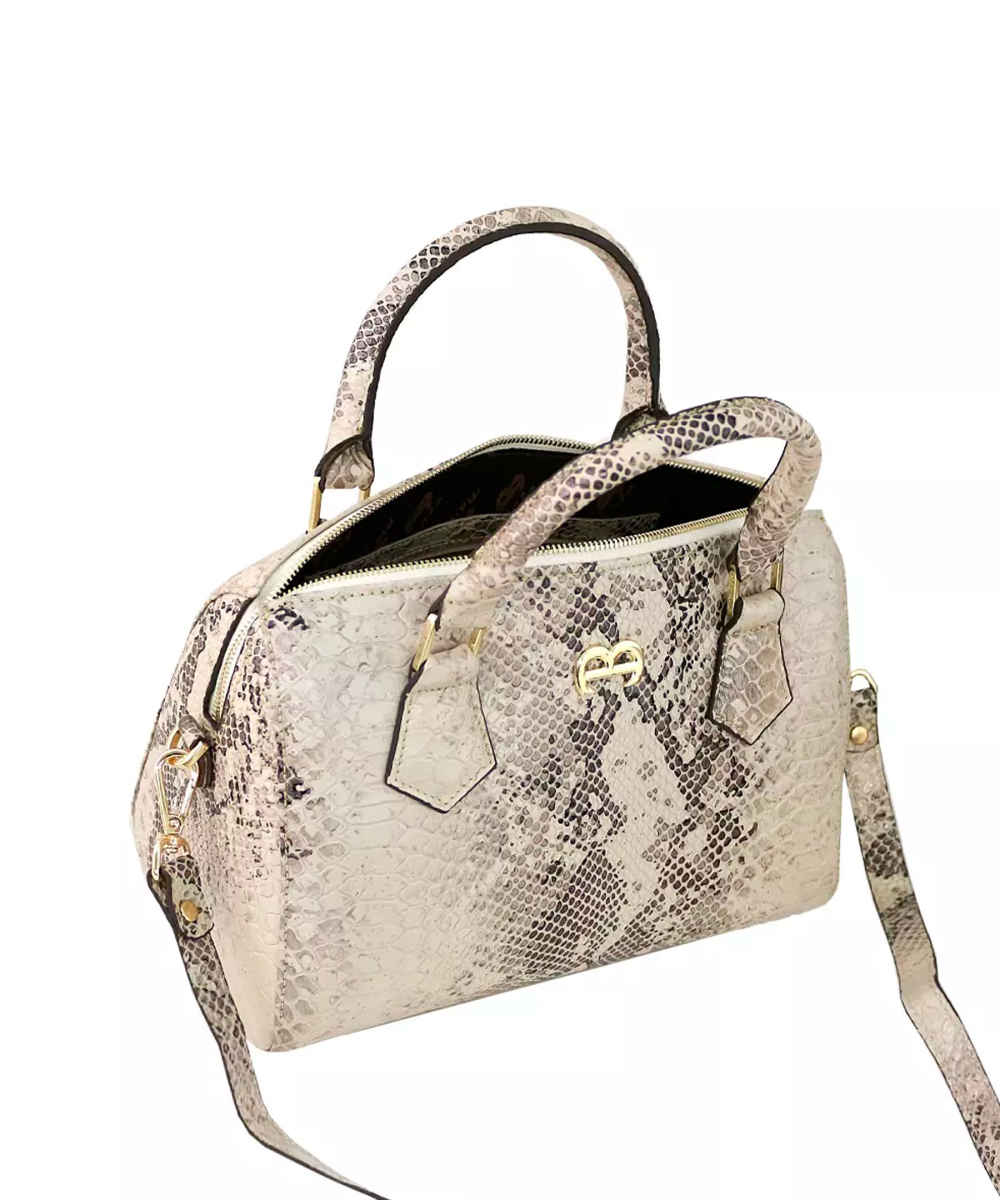 Sac à Main en Cuir Luxueux avec Motif Crocodile