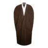 Manteau Bisht d'Hiver pour Homme - Tissu Laineux - Design Arabe Islamique
