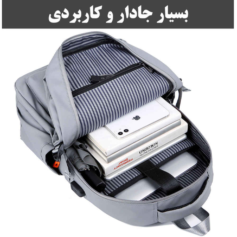 Sac à dos noir pour ordinateur portable 15,6 pouces, modèle Amika