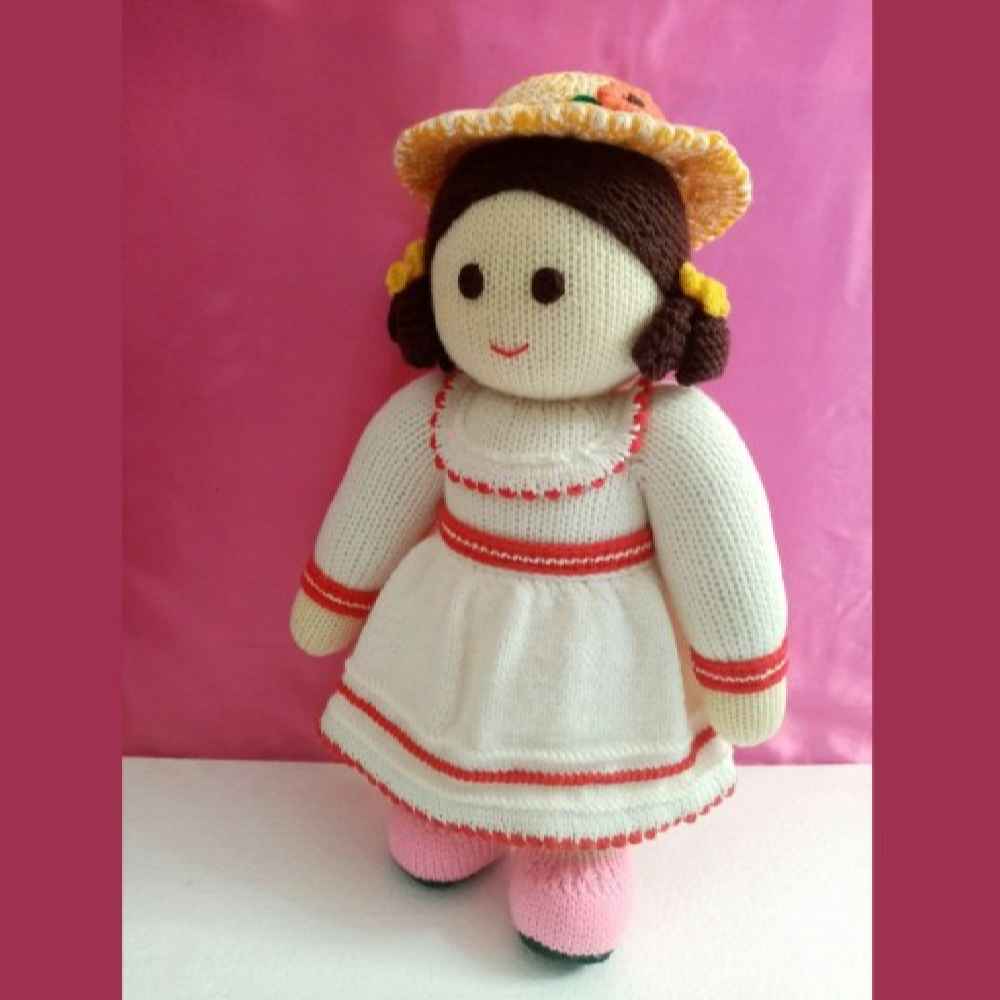 Amigurumi Poupée en Crochet Fait Main – Dokhtarak | Jouet en Peluche Doux