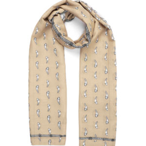 Châle Traditionnel pour Femme Double Face en Coton – Modèle Poisson
