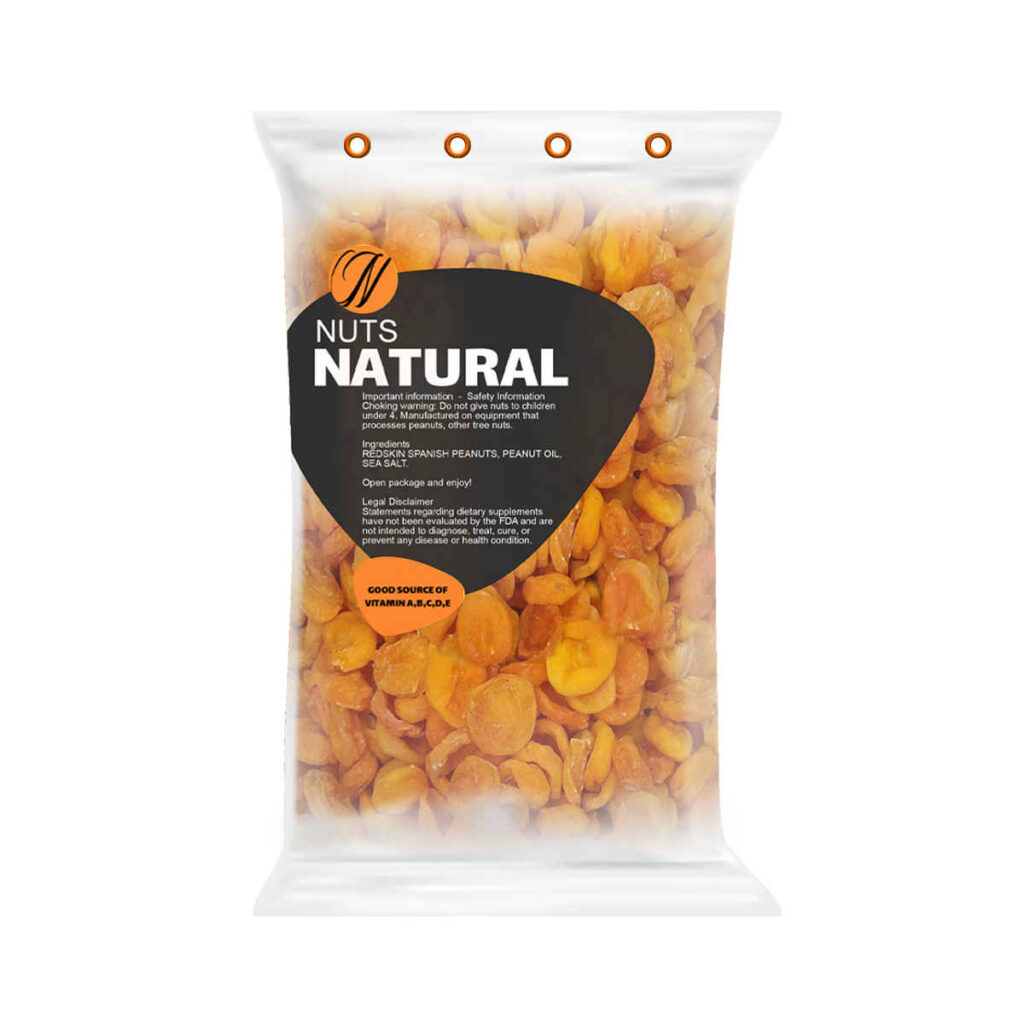 Tranches d'Abricots Séchés Iraniennes - 500 grammes