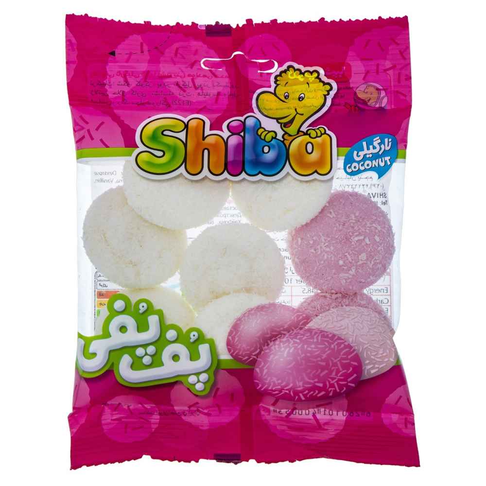 Paquet de guimauves halal - Coco moelleux & délicieux - Shiba (Paquet de 40)