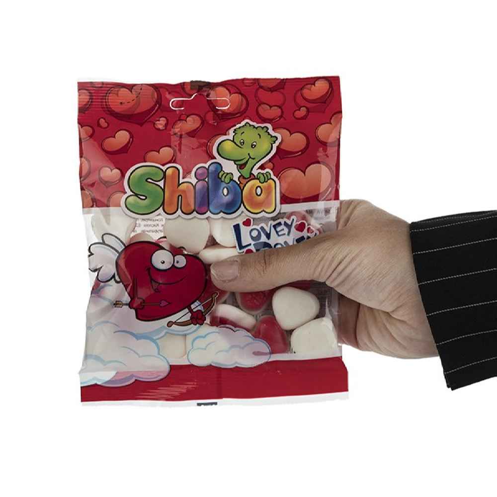 Bonbon gélifié halal – Gummies tendres aux fruits Lovey Dovey – Shiba (30-Pack)