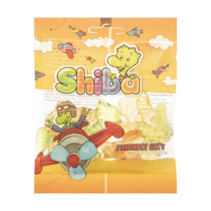 Bonbons gélifiés halal – Bonbons en gelée doux en forme de ciel amical – Shiba (Paquet de 30)