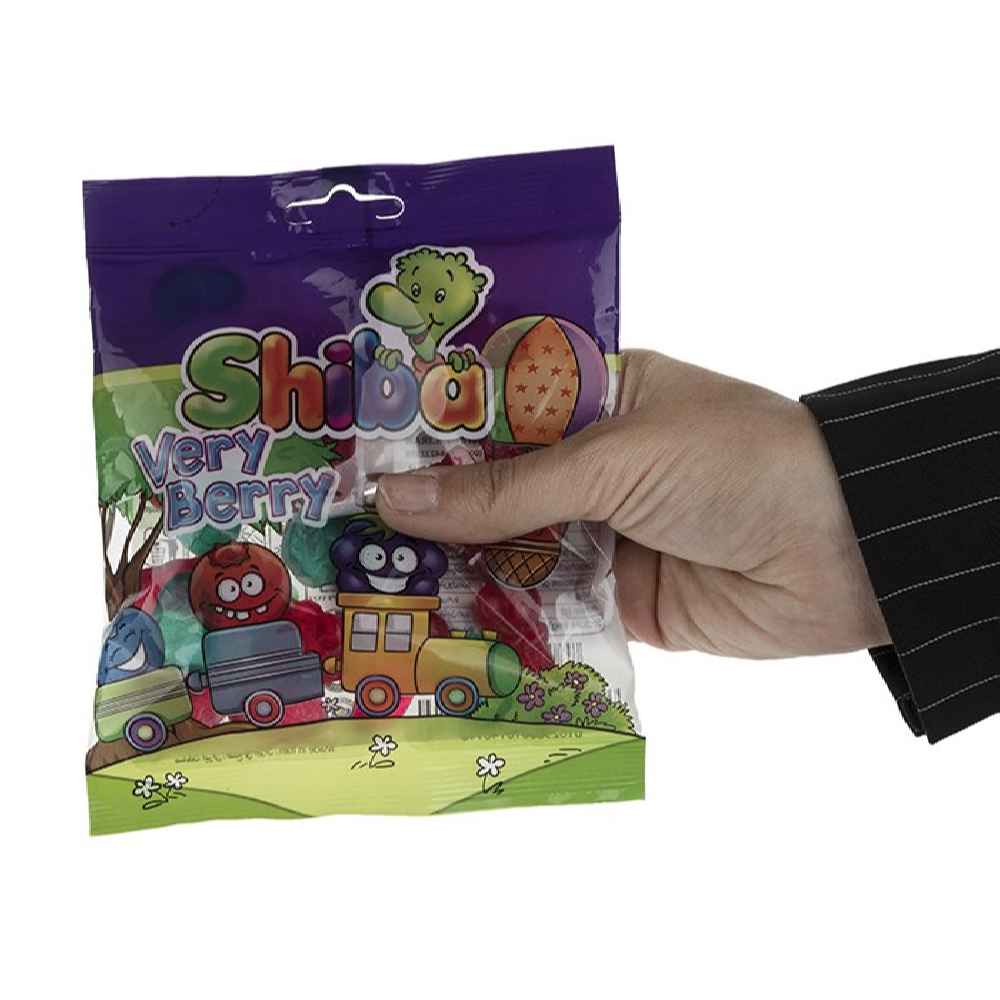 Bonbons gélifiés halal – Bonbons en gelée doux avec saveur de baies fruitées – Shiba (Paquet de 30)