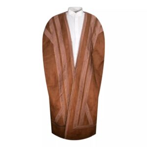 Manteau Bisht pour Homme – Tissu Faber – Design Arabe Islamique