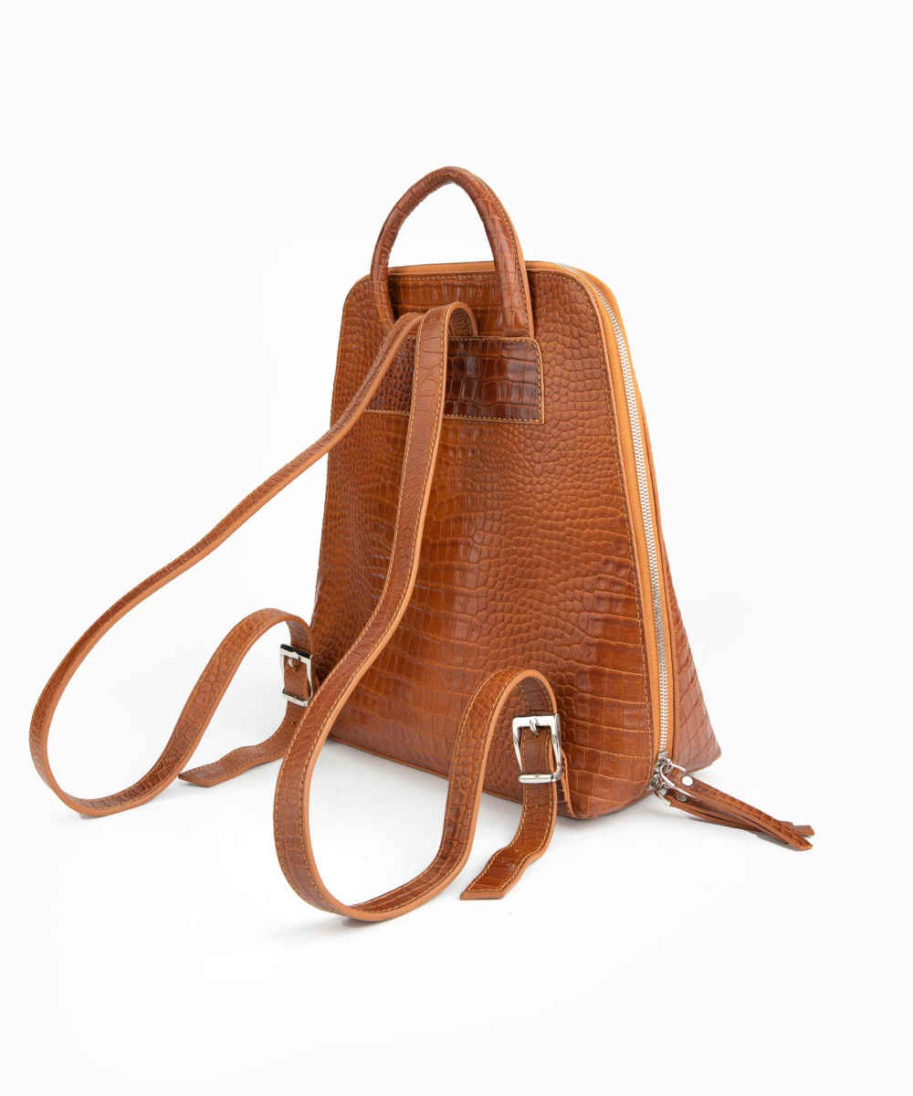 Sac à Dos en Cuir Véritable pour Femme – Modèle Shifer