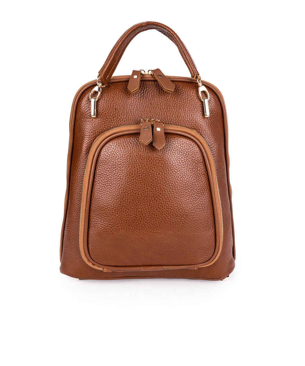 Sac à dos en cuir raffiné pour femme – Modèle Yasna