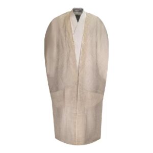 Manteau Bisht d’Été en Mérinos pour Homme – Couleur Ivoire – Style Arabe Islamique