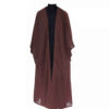 Manteau Bisht d'Été en Soie pour Homme - Modèle Harir - Style Arabe Islamique