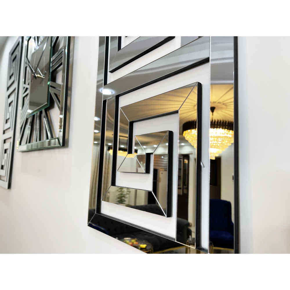 Ensemble moderne d’horloges murales en 3 pièces Kian