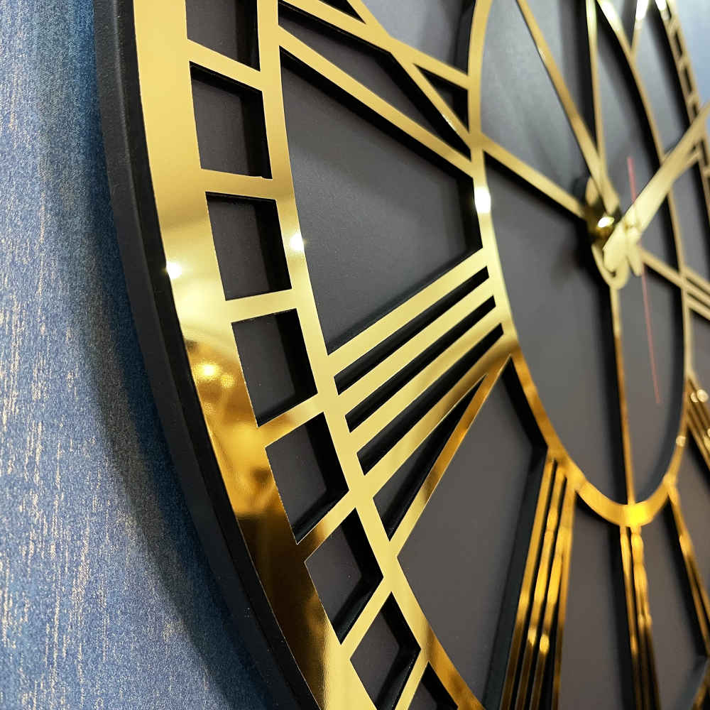 Horloge de bureau en béton fait main – Minimaliste pour la décoration