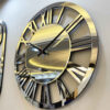 Ensemble moderne d'horloges murales en 3 pièces Helios