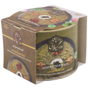 Kashke Bademjan – Mélange d’aubergine, petit-lait et épices, en conserve (paquet de 5)