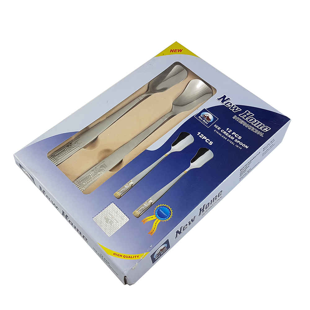 Set de Cuillères à Glace en Acier – 3 Pièces Modèle Hakhamanesh