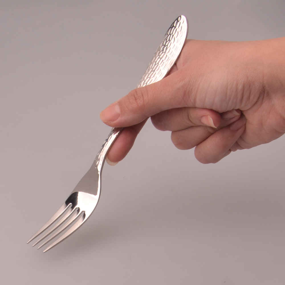 Ensemble de Couverts Cuillères et Fourchettes en Acier de 12 Modèle Rahil