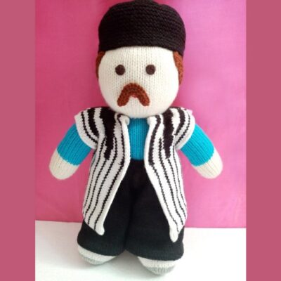 Amigurumi Poupée en Crochet Fait Main – Traditionnelle Bakhtiari | Jouet en Peluche Doux