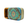 Handcrafted Wooden Jewelry Box with Persian-Inspired Pattern - Kesho