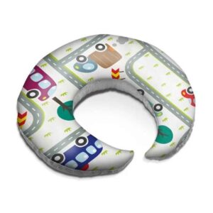 Coussin d’allaitement en velours pour bébé Modèle Cars