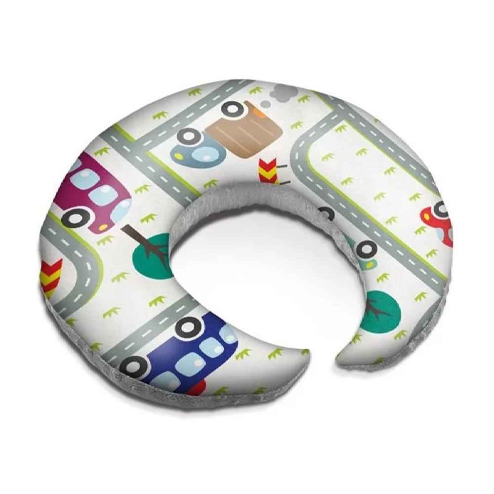 Coussin d'allaitement en velours pour bébé Modèle Cars