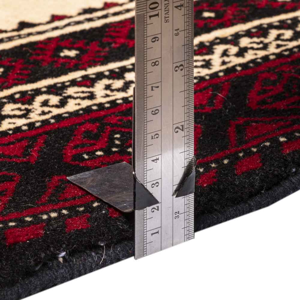 Tapis persan tribal runner noué à la main modèle Mona
