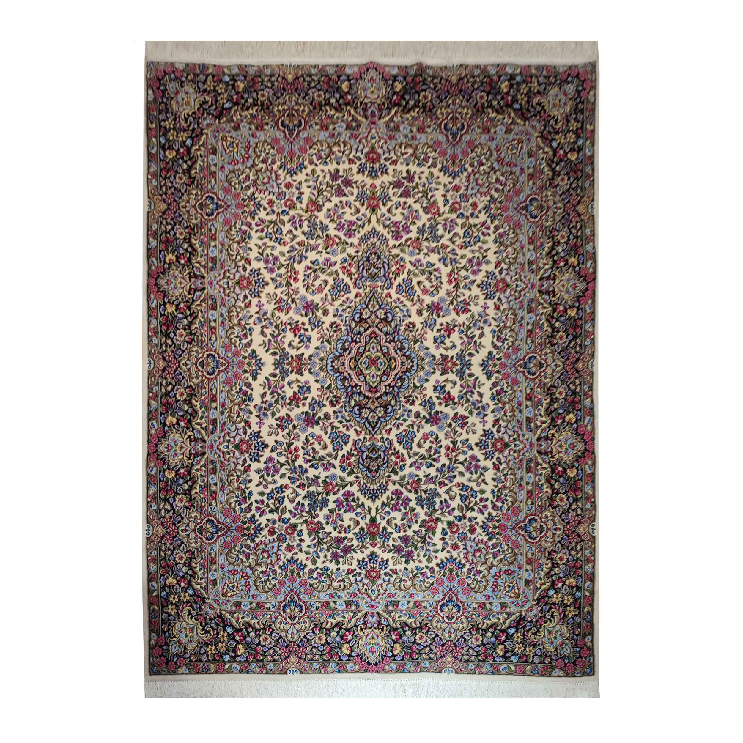Tapis en laine persan noué à la main modèle Ladan