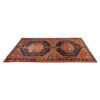Tapis persan tribal vintage noué à la main modèle Meshkin