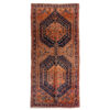 Tapis persan tribal vintage noué à la main modèle Meshkin