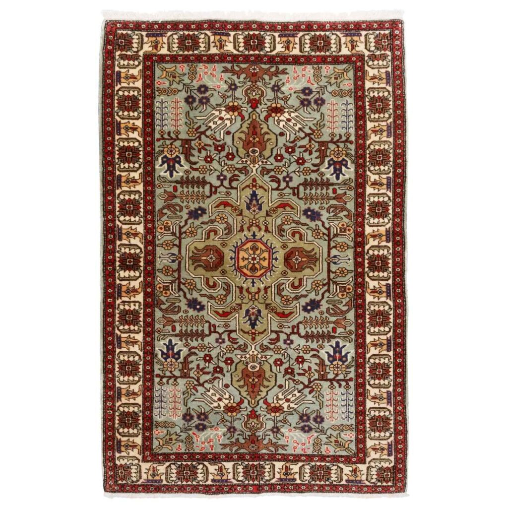 Tapis persan vintage noué à la main modèle Sana