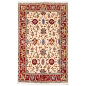 Tapis en laine persan noué à la main modèle Homeira