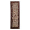 Tapis persan vintage runner noué à la main modèle Haleh