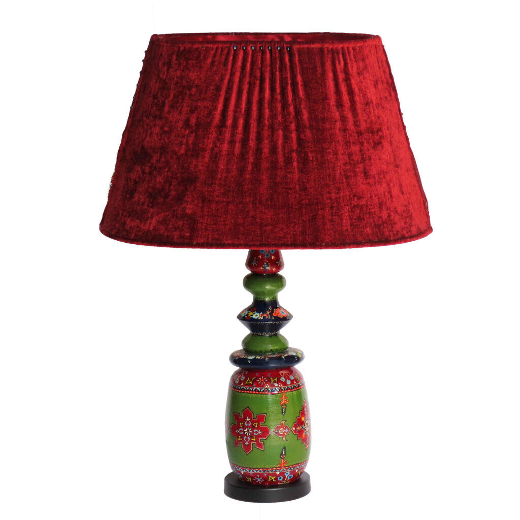 Lampe de table en céramique éclectique faite main – modèle Afra