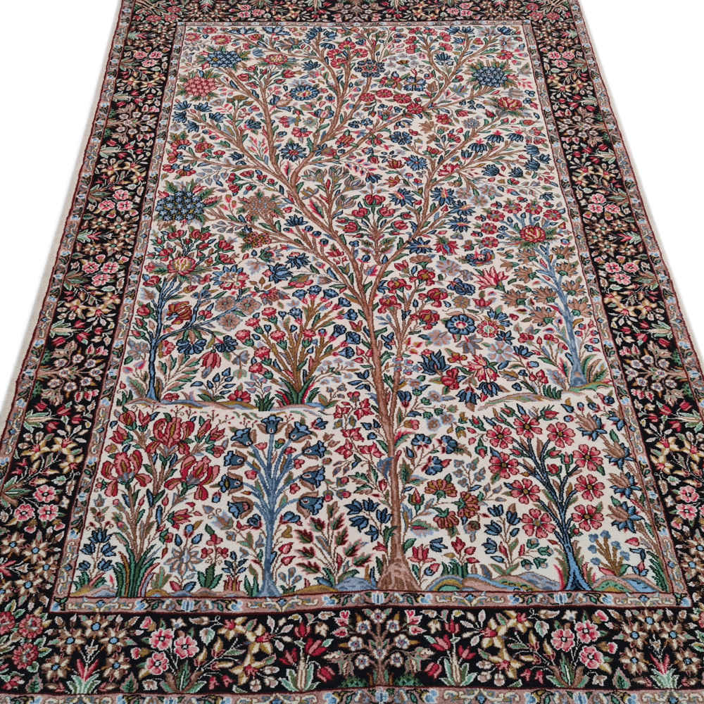 Tapis en laine persan noué à la main modèle Kiarash