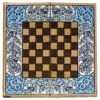 Plateau d'Échecs en Marqueterie Incrustée en Bois Persan Modèle Labe Gerd