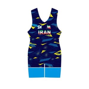 Singlet de Lutte Sans Manches pour Hommes Iranien Modèle Hadi