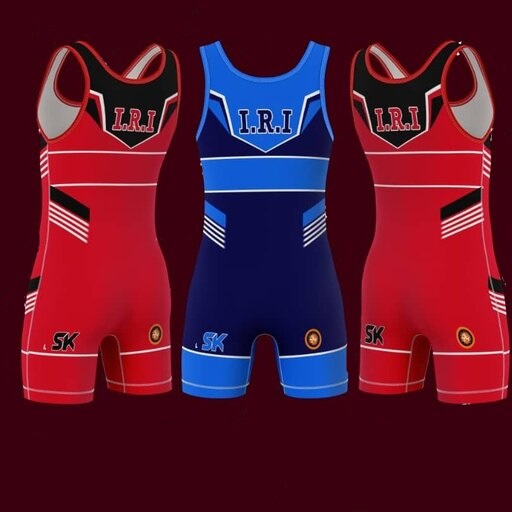 Singlet de Lutte Sans Manches pour Hommes Iranien Modèle Koshti