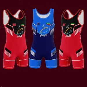 Singlet de Lutte Sans Manches pour Hommes Iranien Modèle Koshti