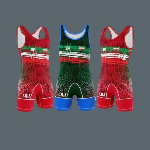 Singlet de Lutte Sans Manches pour Hommes Iranien Modèle SK