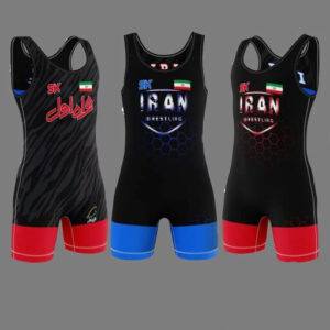 Singlet de Lutte Sans Manches pour Hommes Iranien Modèle Team
