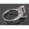 Bague en argent avec améthyste pour femmes Ashk