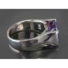 Bague en argent avec améthyste pour femmes Mahlagha